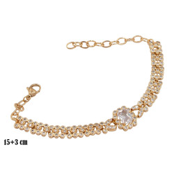 Bransoletka Xuping pozłacana 18k - MF36940